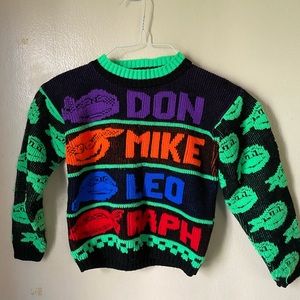 Vintage KIDS Ninja Turtle Sweater